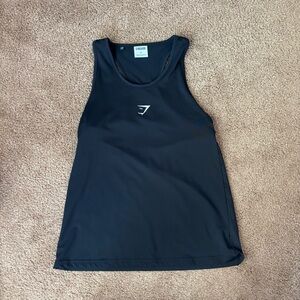 Women’s Small Gymshark Black Racerback Performance Tank